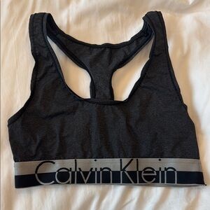 Calvin Klein size Small grey bralette